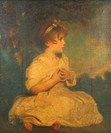 Sir Joshua Reynolds The Age of Innocence Norge oil painting art